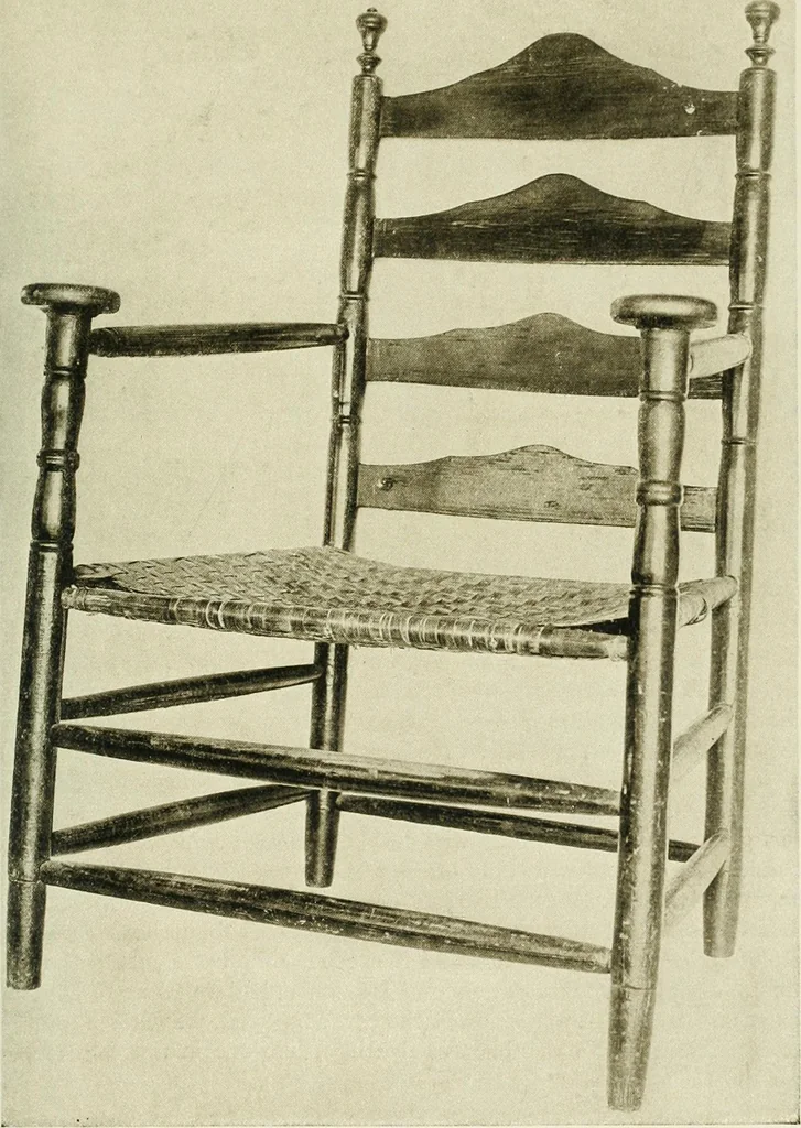 An illustration from Furniture of the Pilgrim century, 1620-1720, including colonial utensils and hardware, 1910, leaf 231