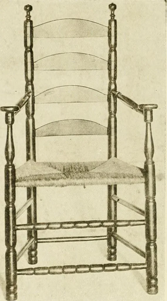 An illustration from Furniture of the Pilgrim century, 1620-1720, including colonial utensils and hardware, 1910, leaf 234