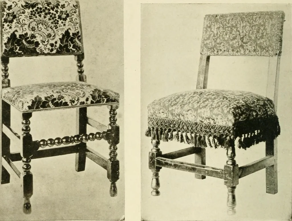 An illustration from Furniture of the Pilgrim century, 1620-1720, including colonial utensils and hardware, 1910, leaf 236