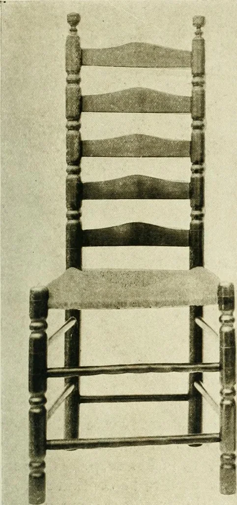 An illustration from Furniture of the Pilgrim century, 1620-1720, including colonial utensils and hardware, 1910, leaf 243