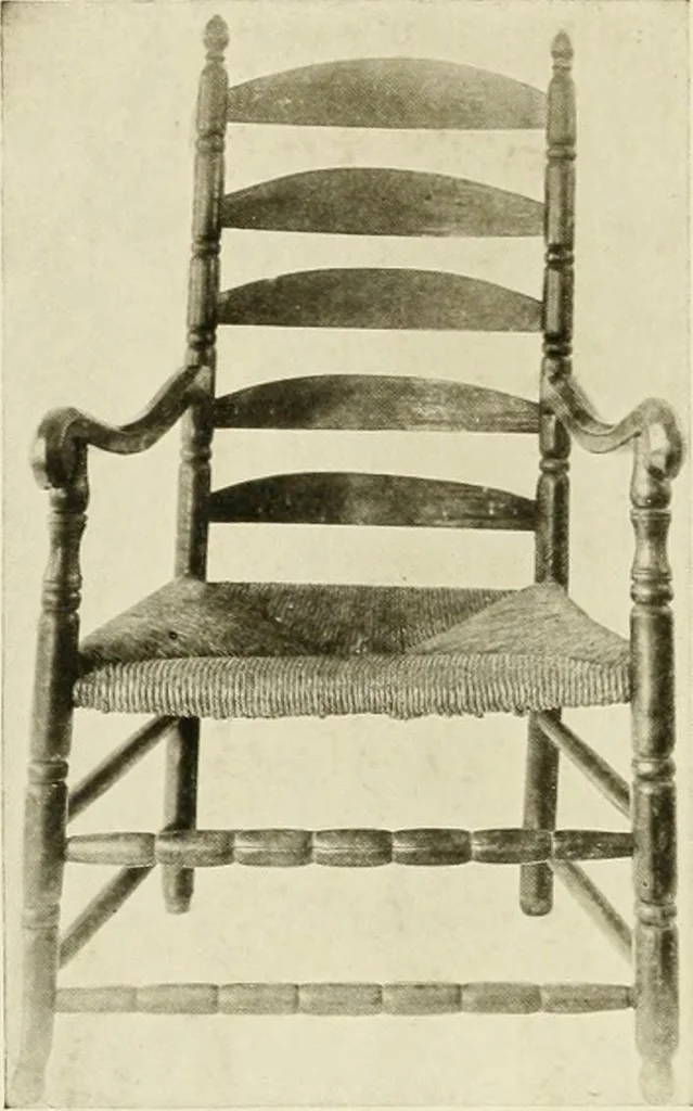 An illustration from Furniture of the Pilgrim century, 1620-1720, including colonial utensils and hardware, 1910, leaf 244