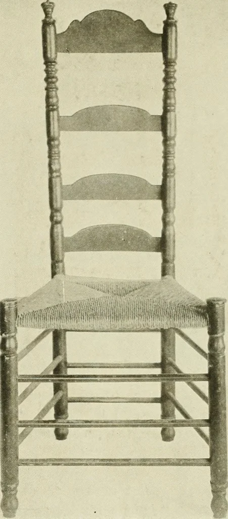 An illustration from Furniture of the Pilgrim century, 1620-1720, including colonial utensils and hardware, 1910, leaf 245