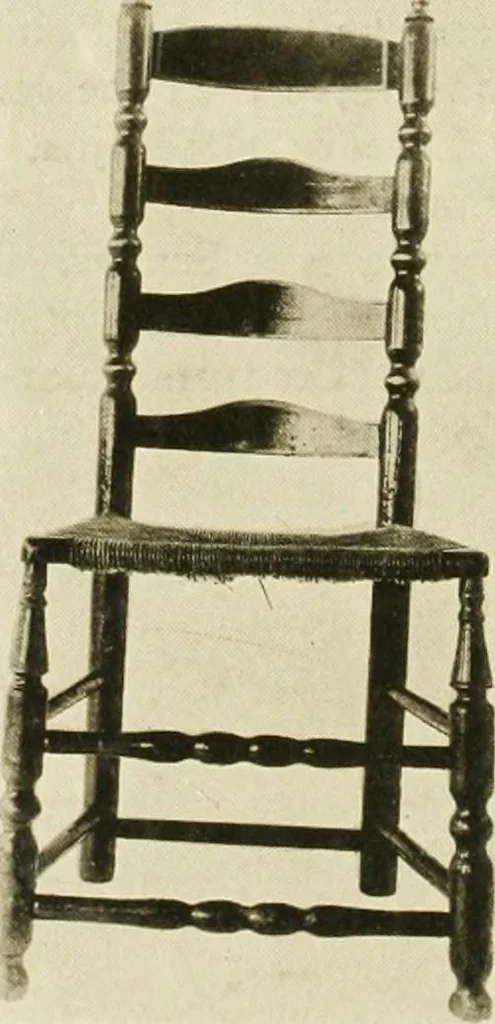 An illustration from Furniture of the Pilgrim century, 1620-1720, including colonial utensils and hardware, 1910, leaf 248