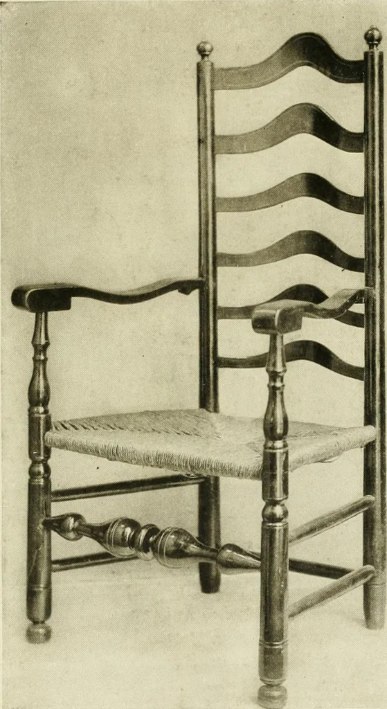 An illustration from Furniture of the Pilgrim century, 1620-1720, including colonial utensils and hardware, 1910, leaf 249