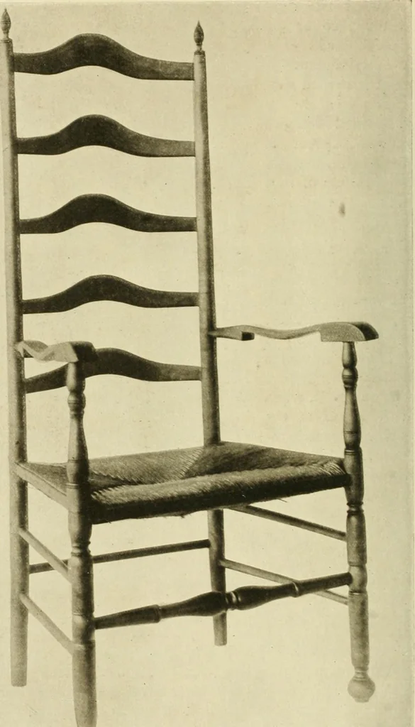 An illustration from Furniture of the Pilgrim century, 1620-1720, including colonial utensils and hardware, 1910, leaf 250