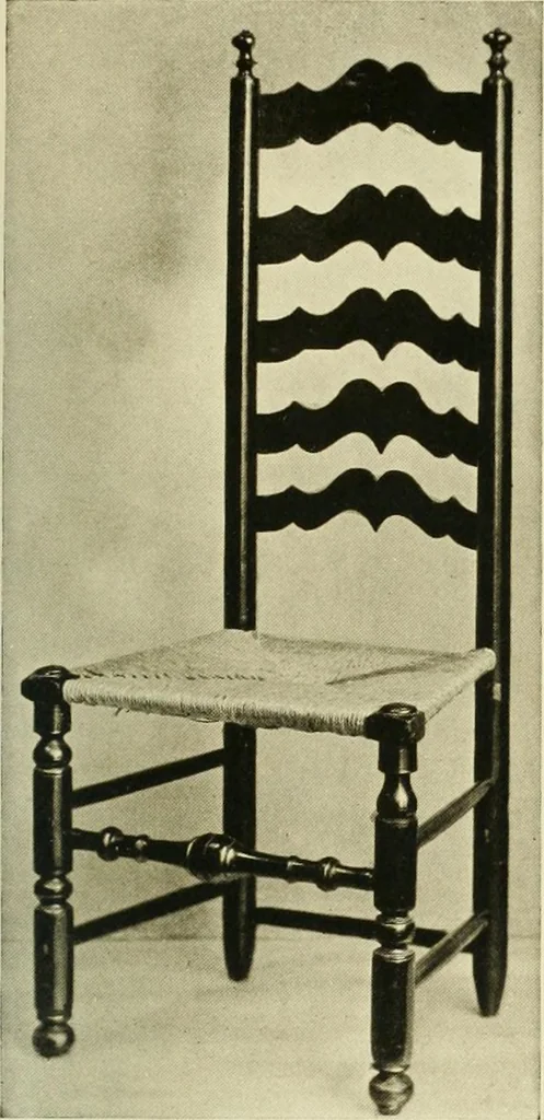 An illustration from Furniture of the Pilgrim century, 1620-1720, including colonial utensils and hardware, 1910, leaf 251
