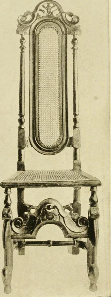 An illustration from Furniture of the Pilgrim century, 1620-1720, including colonial utensils and hardware, 1910, leaf 258