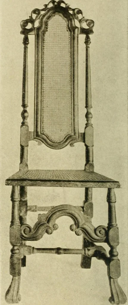 An illustration from Furniture of the Pilgrim century, 1620-1720, including colonial utensils and hardware, 1910, leaf 258