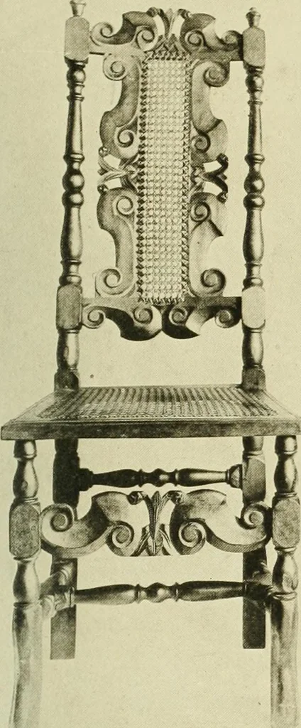 An illustration from Furniture of the Pilgrim century, 1620-1720, including colonial utensils and hardware, 1910, leaf 259