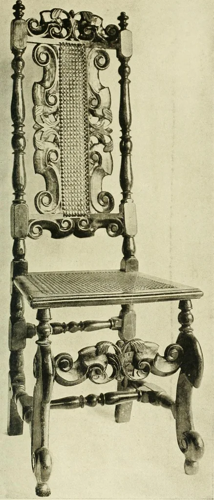 An illustration from Furniture of the Pilgrim century, 1620-1720, including colonial utensils and hardware, 1910, leaf 263