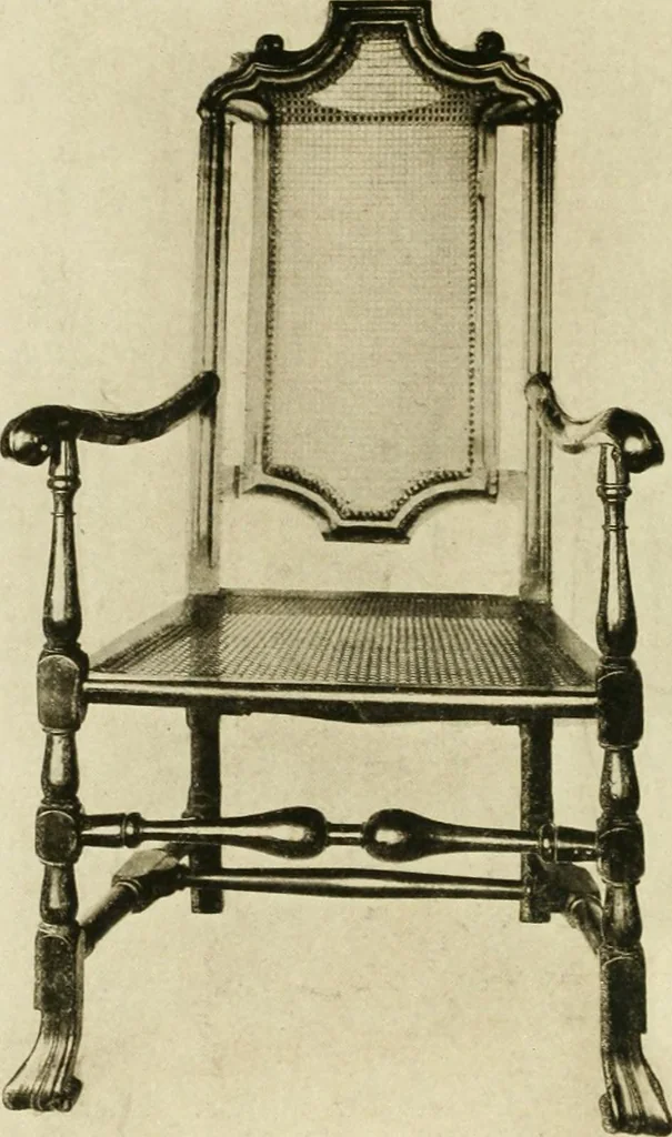 An illustration from Furniture of the Pilgrim century, 1620-1720, including colonial utensils and hardware, 1910, leaf 270