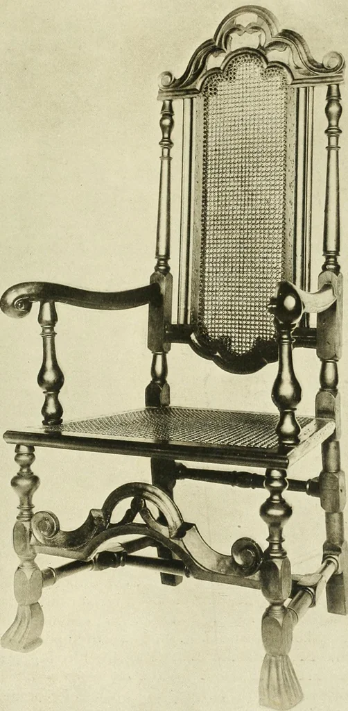 An illustration from Furniture of the Pilgrim century, 1620-1720, including colonial utensils and hardware, 1910, leaf 271