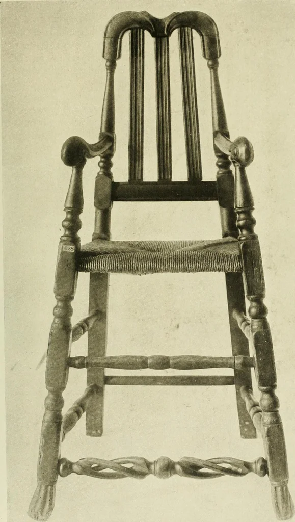 An illustration from Furniture of the Pilgrim century, 1620-1720, including colonial utensils and hardware, 1910, leaf 281