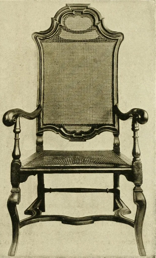 An illustration from Furniture of the Pilgrim century, 1620-1720, including colonial utensils and hardware, 1910, leaf 285