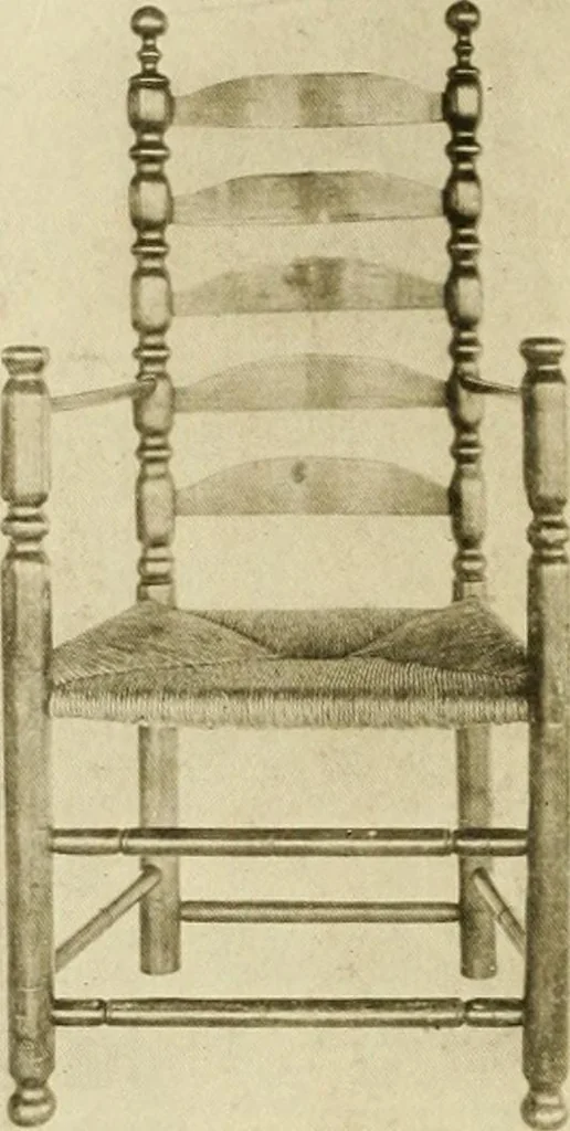 An illustration from Furniture of the Pilgrim century, 1620-1720, including colonial utensils and hardware, 1910, leaf 286