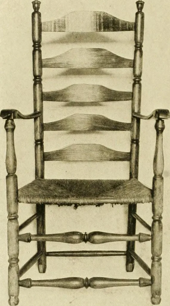 An illustration from Furniture of the Pilgrim century, 1620-1720, including colonial utensils and hardware, 1910, leaf 288
