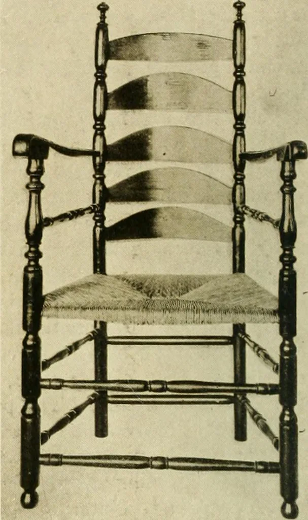 An illustration from Furniture of the Pilgrim century, 1620-1720, including colonial utensils and hardware, 1910, leaf 288