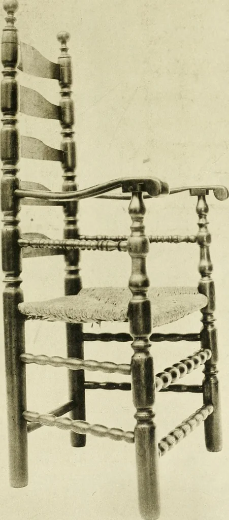 An illustration from Furniture of the Pilgrim century, 1620-1720, including colonial utensils and hardware, 1910, leaf 289