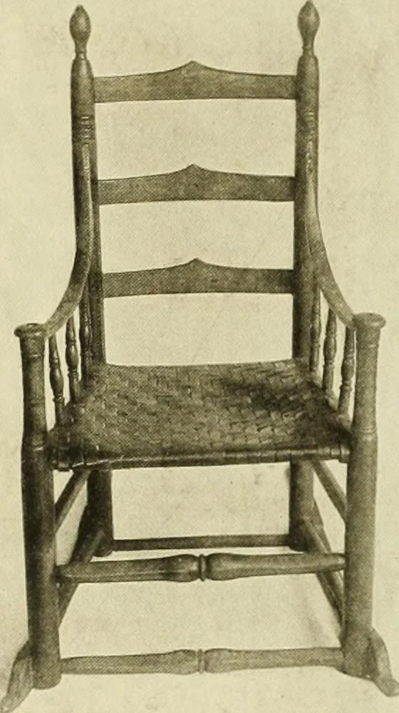 An illustration from Furniture of the Pilgrim century, 1620-1720, including colonial utensils and hardware, 1910, leaf 291