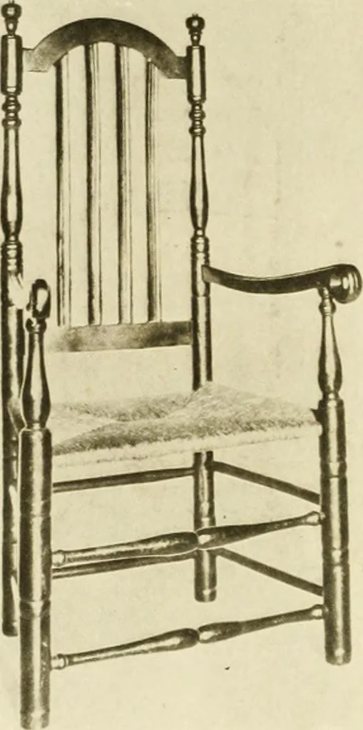 An illustration from Furniture of the Pilgrim century, 1620-1720, including colonial utensils and hardware, 1910, leaf 292