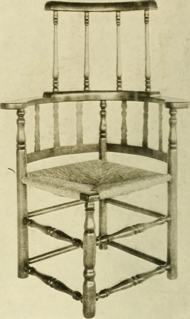 An illustration from Furniture of the Pilgrim century, 1620-1720, including colonial utensils and hardware, 1910, leaf 292