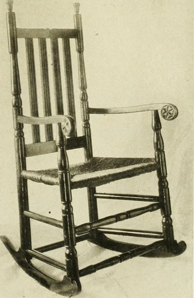 An illustration from Furniture of the Pilgrim century, 1620-1720, including colonial utensils and hardware, 1910, leaf 293