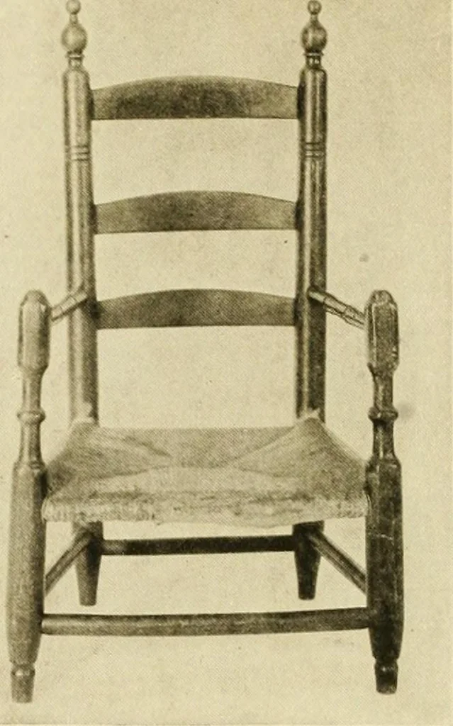 An illustration from Furniture of the Pilgrim century, 1620-1720, including colonial utensils and hardware, 1910, leaf 294