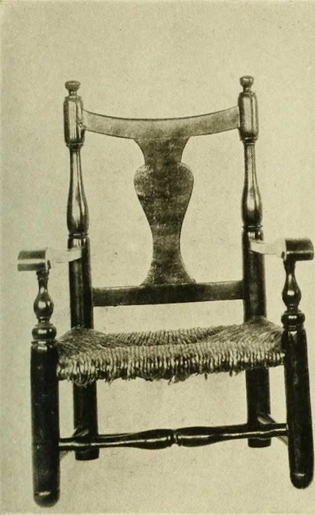An illustration from Furniture of the Pilgrim century, 1620-1720, including colonial utensils and hardware, 1910, leaf 295