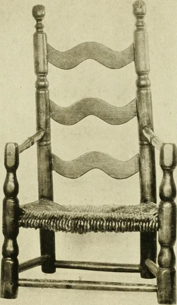 An illustration from Furniture of the Pilgrim century, 1620-1720, including colonial utensils and hardware, 1910, leaf 295