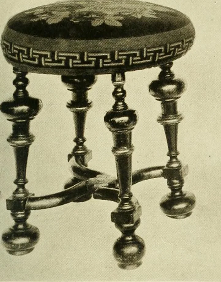 An illustration from Furniture of the Pilgrim century, 1620-1720, including colonial utensils and hardware, 1910, leaf 303