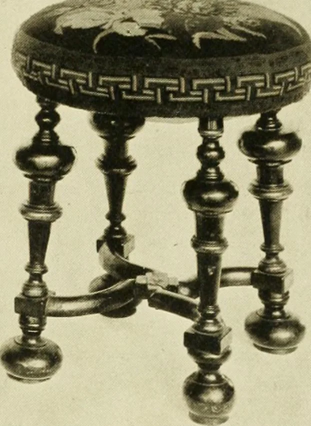 An illustration from Furniture of the Pilgrim century, 1620-1720, including colonial utensils and hardware, 1910, leaf 303