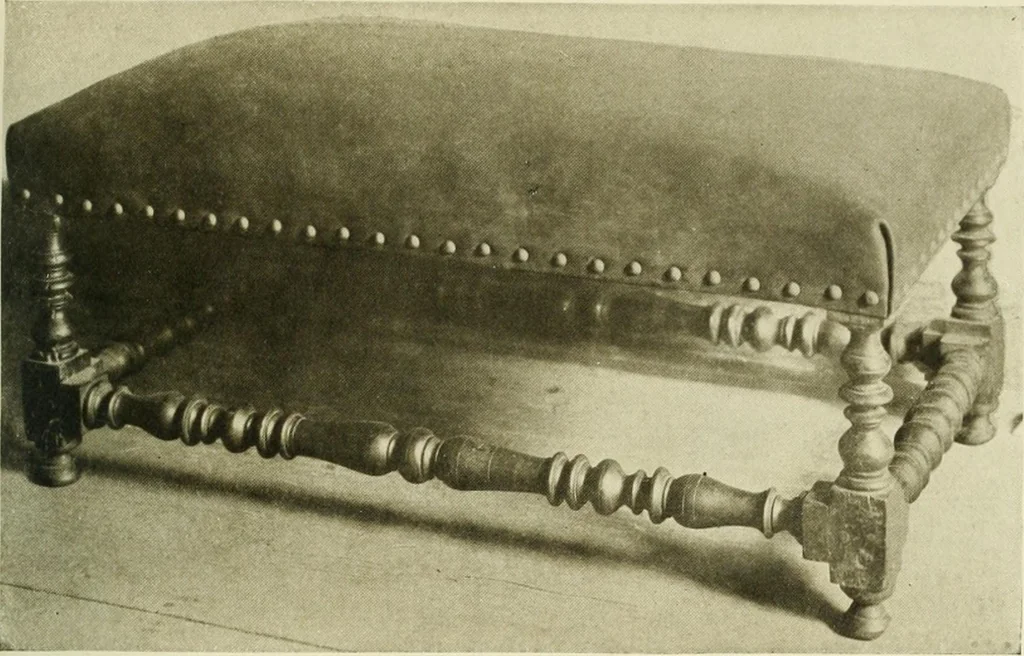 An illustration from Furniture of the Pilgrim century, 1620-1720, including colonial utensils and hardware, 1910, leaf 307