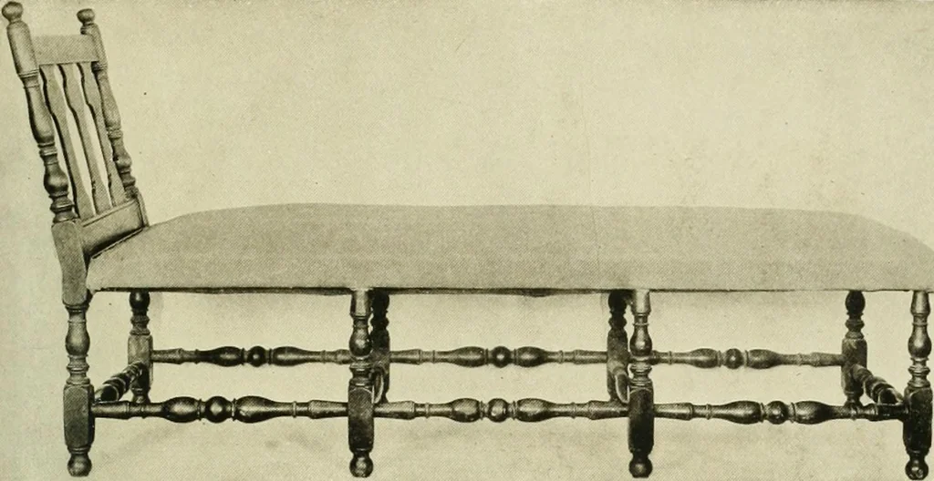 An illustration from Furniture of the Pilgrim century, 1620-1720, including colonial utensils and hardware, 1910, leaf 311