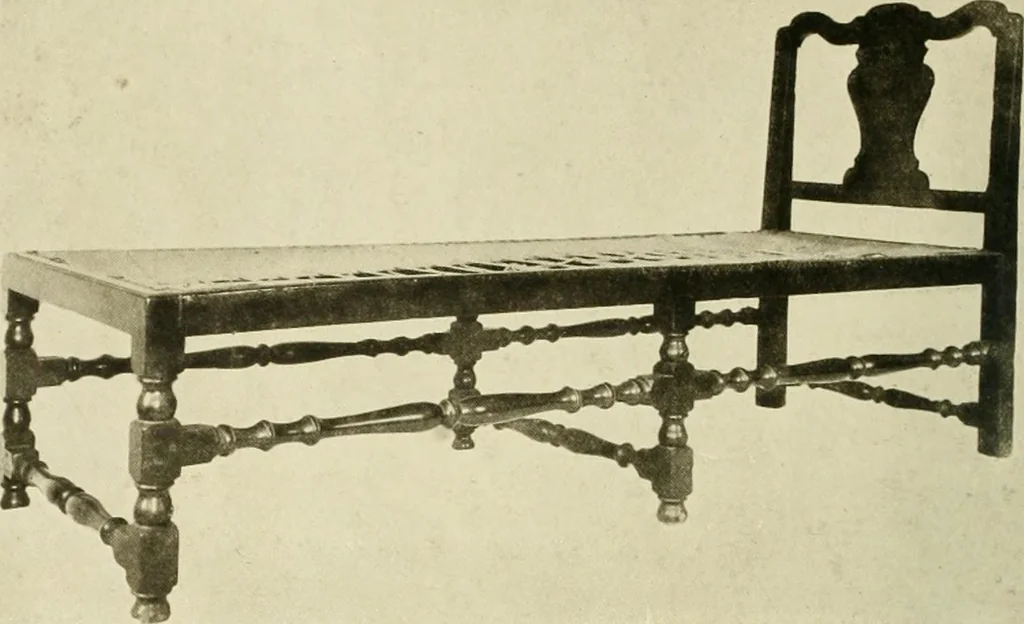 An illustration from Furniture of the Pilgrim century, 1620-1720, including colonial utensils and hardware, 1910, leaf 314
