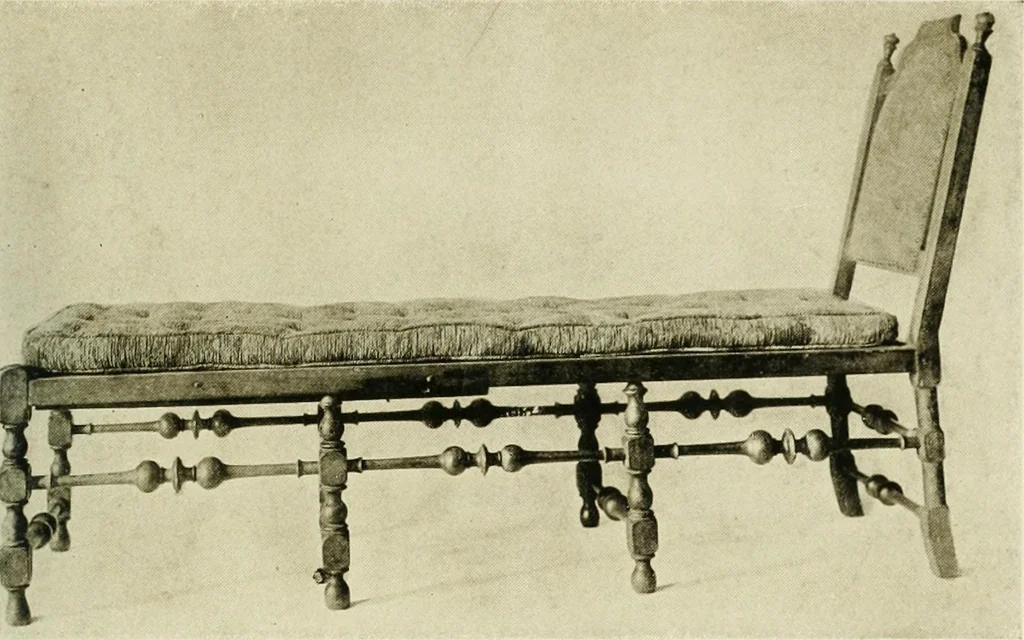 An illustration from Furniture of the Pilgrim century, 1620-1720, including colonial utensils and hardware, 1910, leaf 317