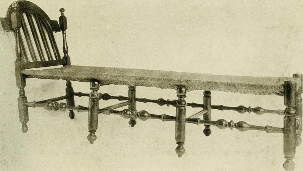 An illustration from Furniture of the Pilgrim century, 1620-1720, including colonial utensils and hardware, 1910, leaf 321