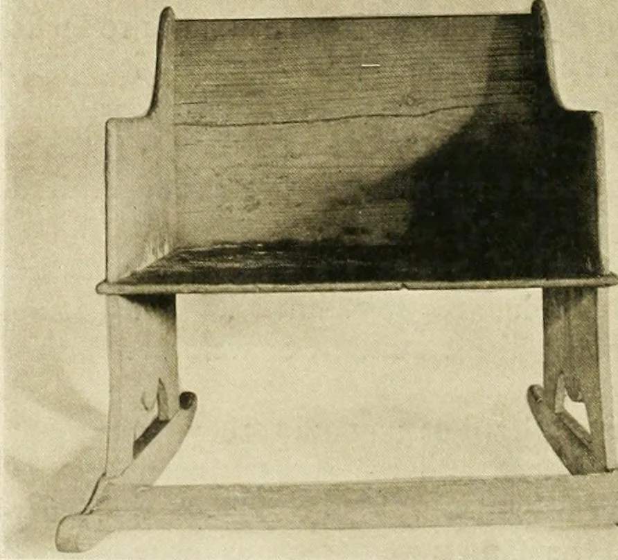 An illustration from Furniture of the Pilgrim century, 1620-1720, including colonial utensils and hardware, 1910, leaf 328