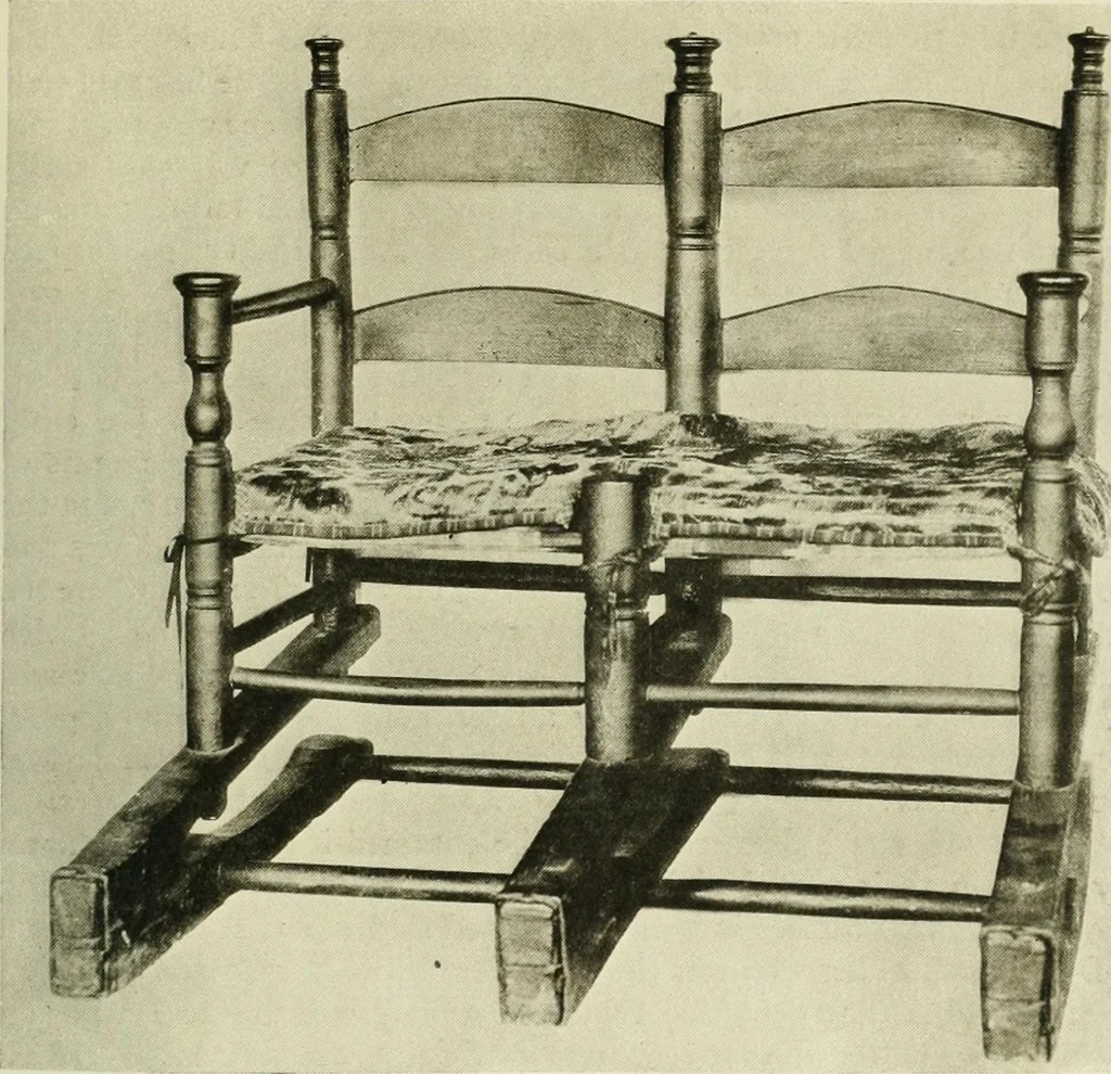 An illustration from Furniture of the Pilgrim century, 1620-1720, including colonial utensils and hardware, 1910, leaf 331