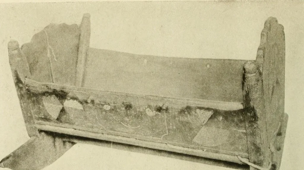 An illustration from Furniture of the Pilgrim century, 1620-1720, including colonial utensils and hardware, 1910, leaf 338