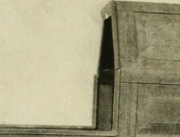 An illustration from Furniture of the Pilgrim century, 1620-1720, including colonial utensils and hardware, 1910, leaf 339