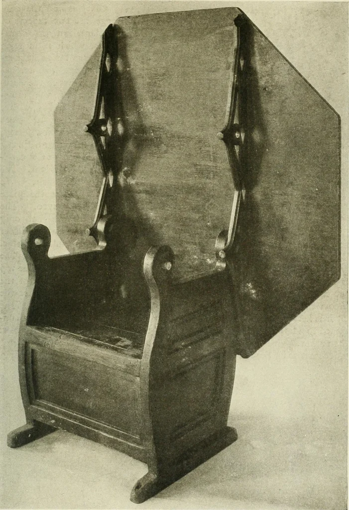 An illustration from Furniture of the Pilgrim century, 1620-1720, including colonial utensils and hardware, 1910, leaf 353