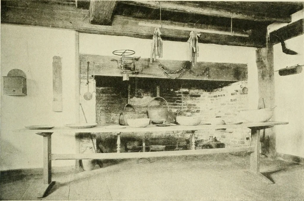 An illustration from Furniture of the Pilgrim century, 1620-1720, including colonial utensils and hardware, 1910, leaf 361