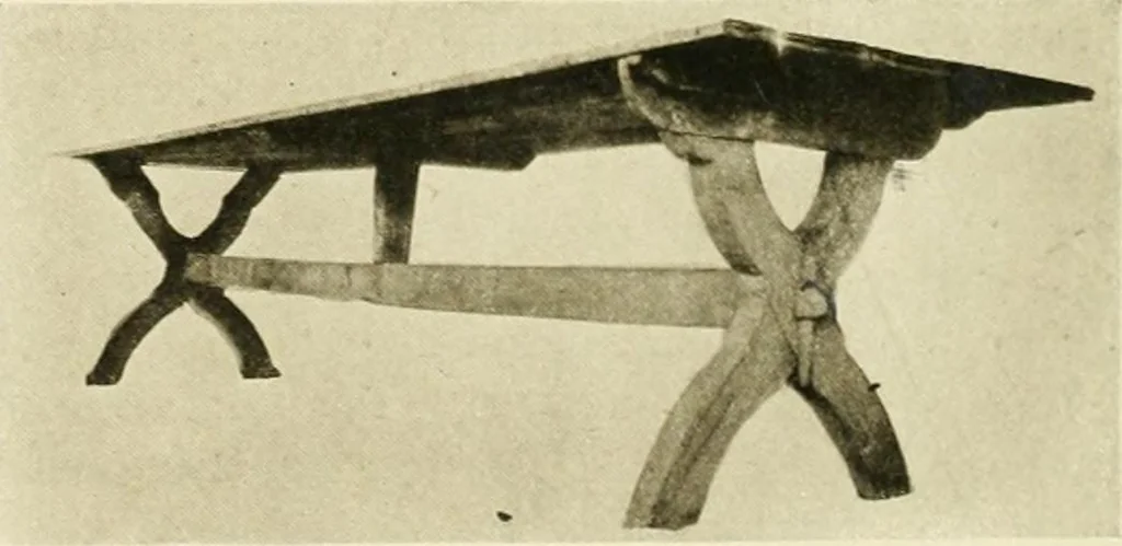 An illustration from Furniture of the Pilgrim century, 1620-1720, including colonial utensils and hardware, 1910, leaf 362