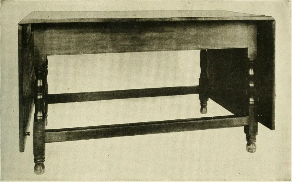 An illustration from Furniture of the Pilgrim century, 1620-1720, including colonial utensils and hardware, 1910, leaf 363