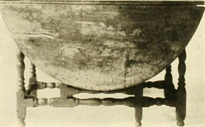 An illustration from Furniture of the Pilgrim century, 1620-1720, including colonial utensils and hardware, 1910, leaf 388