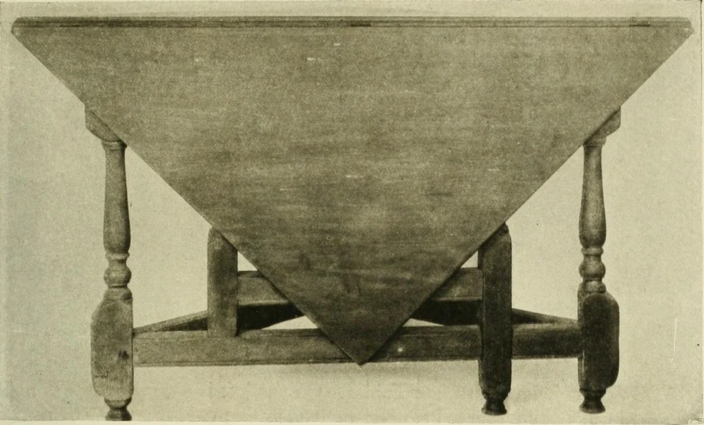 An illustration from Furniture of the Pilgrim century, 1620-1720, including colonial utensils and hardware, 1910, leaf 401