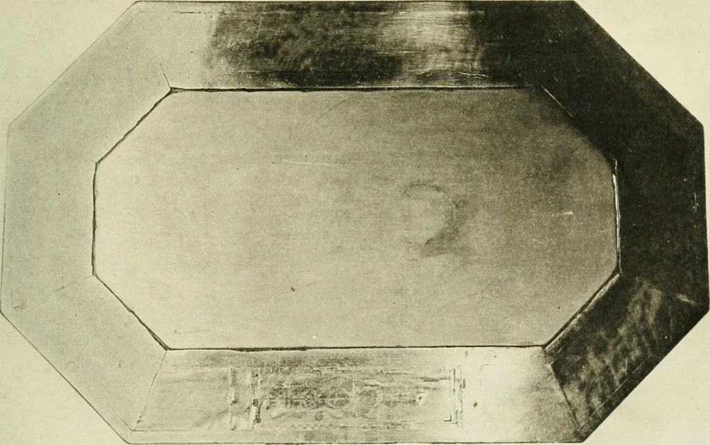 An illustration from Furniture of the Pilgrim century, 1620-1720, including colonial utensils and hardware, 1910, leaf 405