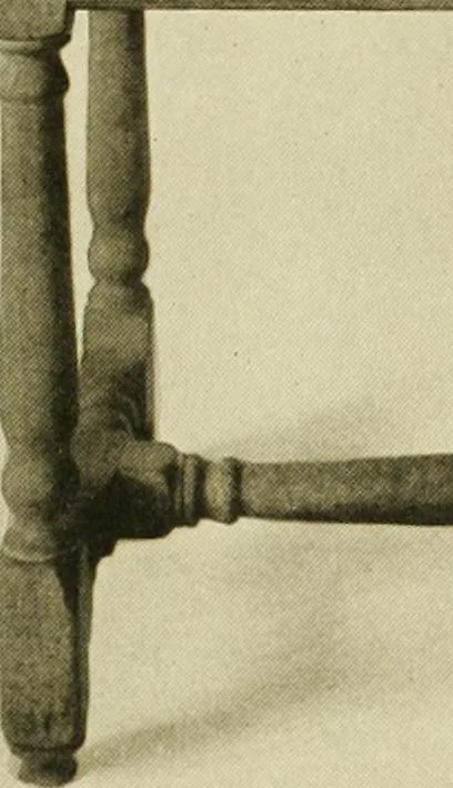 An illustration from Furniture of the Pilgrim century, 1620-1720, including colonial utensils and hardware, 1910, leaf 433