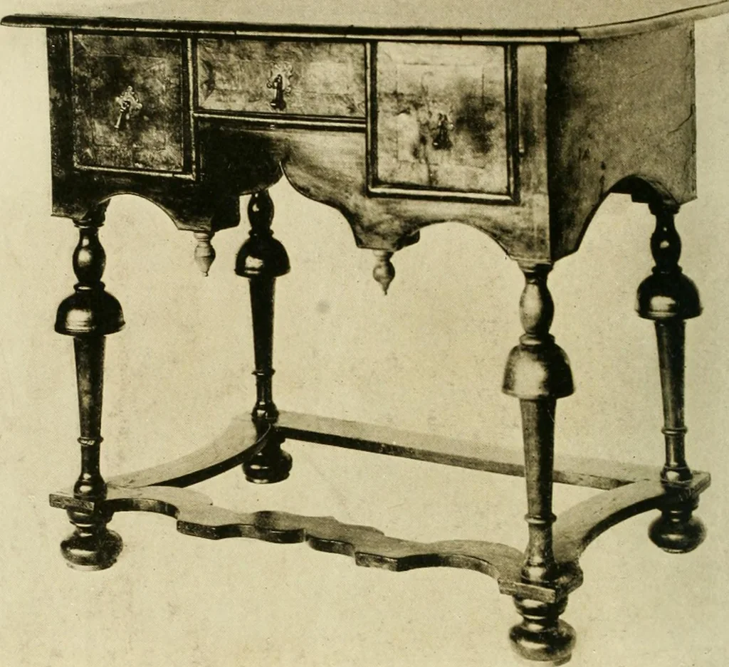 An illustration from Furniture of the Pilgrim century, 1620-1720, including colonial utensils and hardware, 1910, leaf 446