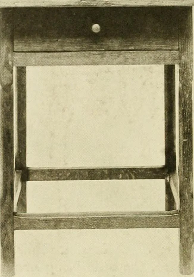An illustration from Furniture of the Pilgrim century, 1620-1720, including colonial utensils and hardware, 1910, leaf 452